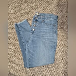Madewell 9" High-Rise Skinny Crop Size 32 *see pics, description *